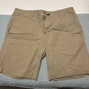 Bonobos Men's Khaki Flat Front Shorts